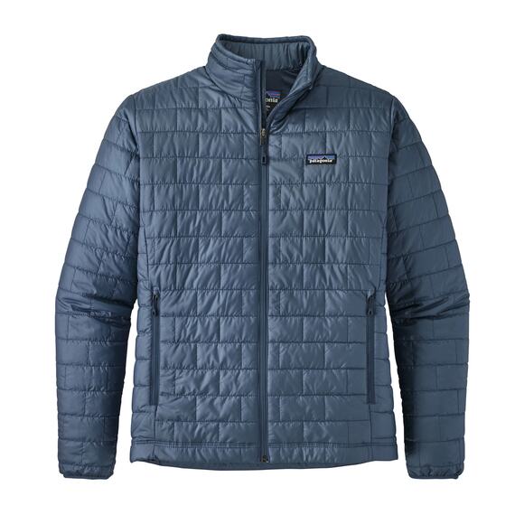 Patagonia Nano Puff Jacket in Wavy Blue - Picture 1 of 7